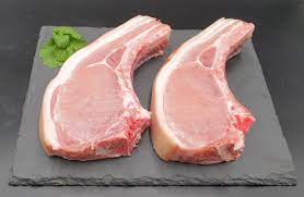 2 x Thick Pork Chops